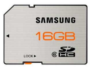 SDHC 16GB Samsung CL6 Blister