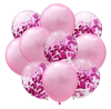 10-tlg. Party Luftballons mit Konfetti