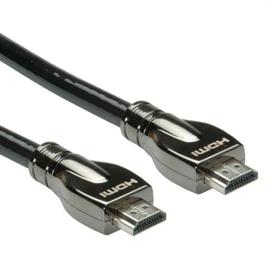 ROLINE HDMI Ultra HD Kabel mit Ethernet, ST/ST, 15,0 m