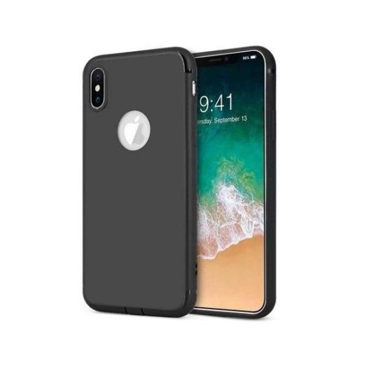 iPhone 11 Silikon Case - Schwarz