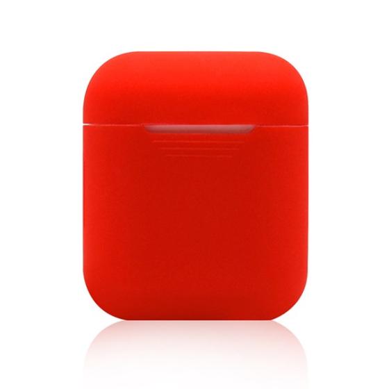 Hülle AirPods 1- 2 - Silikon rot