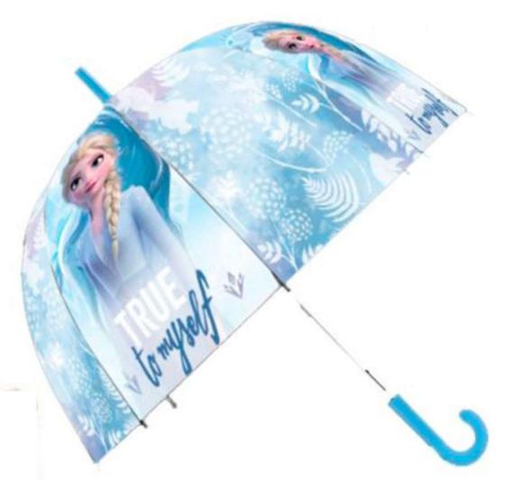 Regenschirm Transparent Automatik Frozen 48cm