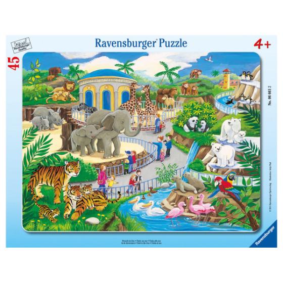Ravensburger Kinderpuzzle - Besuch im Zoo