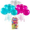ZURU - Party Balloons 24  balloons 1x8 Green, 1x8 Pink, 1x8 White)