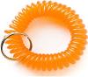 wrist coil Spiral keyring Available color : Orange