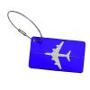 Aircraft Luggage Tags Available color : BLUE