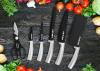 8 Pieces Knife Set with Stand - Silver