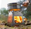 ​COLLAPSIBLE STEEL CAMPING STOVE FLAMET