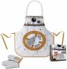Star Wars cooking apron with oven mitt BB-8
