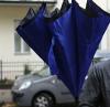 Suprella Pro - Parapluie réversible Noir-Bleu