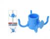HANGER HOLDER FOR PARASOL WITH 3 HOOKS Available color : BLUE