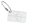 Aircraft Luggage Tags Available color : Grey