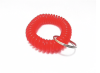 wrist coil Spiral keyring Available color : Red