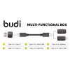 BUDI multifunctional 9-in-1 data cable with card reader