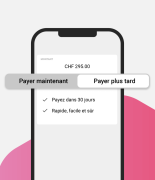 TWINT «Pay later»