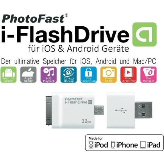 PhotoFast i-FlashDrive A-32 GB iOS / Android