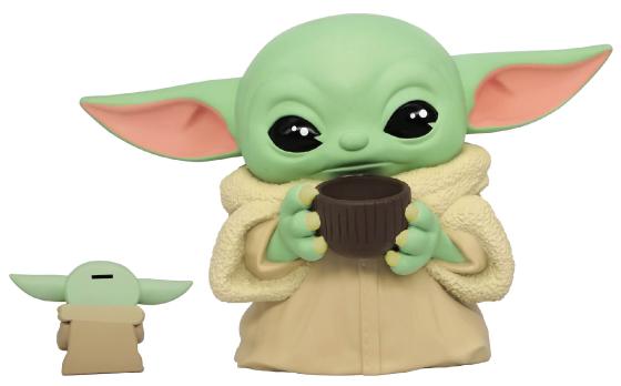 THE MANDALORIAN - Figural Bank - The Child With Cup 20cm