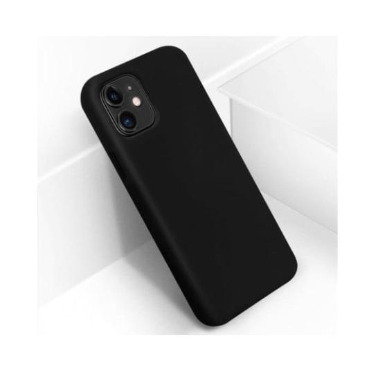 Black Iphone 11 silicone case