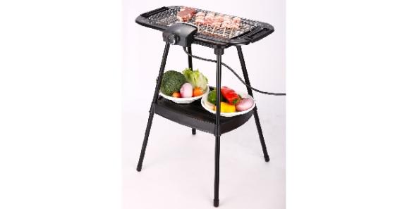 Ohmex Electric barbecue with plancha 2000W