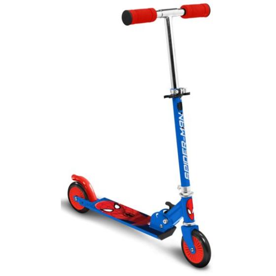 Spiderman 2-wheel foldable scooter