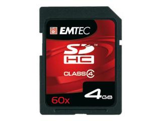 EMTEC SDHC 4GB CL4 - Sous Blister