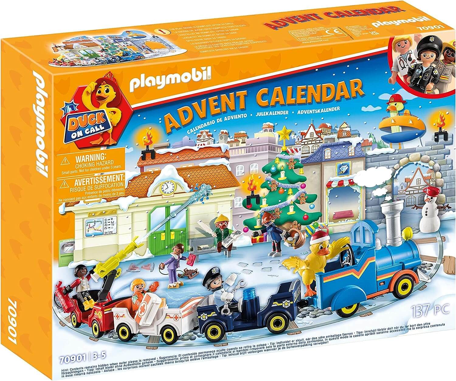 DUCK ON CALL - Advent calendar 70901 Playmobil 709010 : Suisse Shopping  site selling products online excellent quality reports price