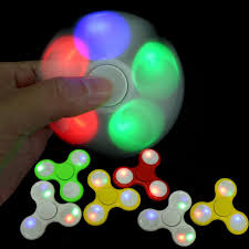 TOI-TOYS - Hand Spinner mit Licht
