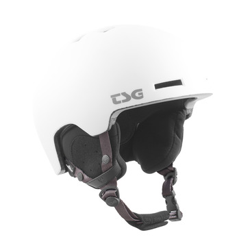 VERTICE SOLID COLOR HELM, WEISS SATIN, L/XL