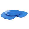 KUSHIES Assiette en silicone SiliPlate voiture
