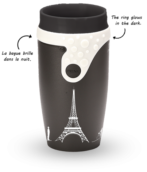 TWIZZ isotherme Neolid Gustave, le mug de Paris