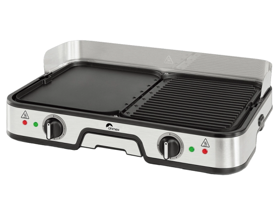 GRILL A DOUBLE PLAQUE 2000W
