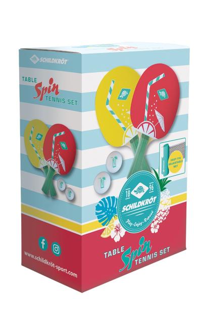 Schildkröt Ping-Pong Set Spin Tropical SCHILDKRÖT 788661 : Suisse Shopping  site selling products online excellent quality reports price